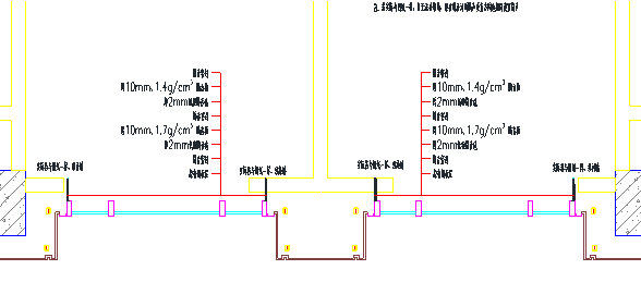 图2 分户墙与幕墙之间隔音示意图1